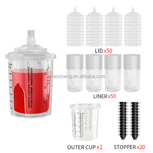 Gobelet de pulvérisation QINGDAO 400 ml pour <span class=keywords><strong>peinture</strong></span> automobile – Vente en gros - Product Image 4