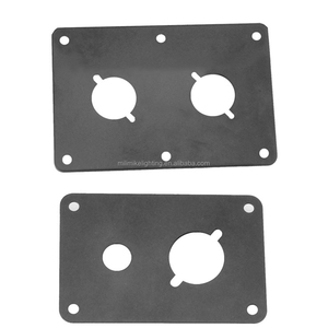 <span class=keywords><strong>2</strong></span> lỗ âm thanh tủ Jack tấm Speakon ổ cắm Hộp nối clip cho pháo XLR nối loa Hộp thiết bị đầu cuối tấm kim loại - Product Image 5