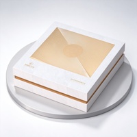 Boîtes cadeaux rigides personnalisées en carton avec couvercle Ciel et Terre, emballage cartonné avec marquage à chaud pour coffrets cosmétiques, boîte cadeau OEM/ODM