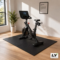 Tapis de sol en mousse EVA emboîtable antidérapant, tuiles puzzle 60x60cm pour salle de sport, maison, jeux d'enfants, yoga, fitness, exercices