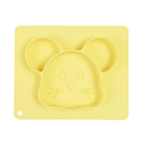Piatti e Ciotole in Silicone Creativi a Forma di Cartone Animato con Ventosa per Bambini, Set da Pranzo per Neonati - Product Image 5