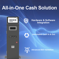 Machine de comptage de billets de banque à haute vitesse et à valeur mixte avec fonction SDK, compteur de monnaie commercial pour les canaux de distribution mondiaux