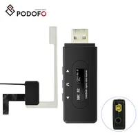 Podofo DAB + ricevitore Radio digitale FM a DAB Box adattatore USB modulo Antenna per Autoradio Stereo Autoradio universale