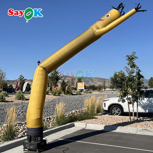 Sayok Marionnette gonflable personnalisée en forme d'épouvantail, danseur aérien, ballon gonflable avec souffleur - Product Image 5