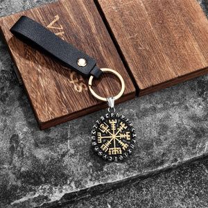 Porte-clés Symbole Viking en Acier Inoxydable, Pendentif Flocon de Neige, Cadeau Unisexe, Breloque - Product Image 2
