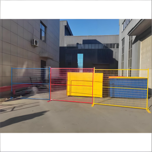 Clôture Temporaire Démontable Meilleur Prix Clôture Temporaire en Tube d'Acier Barrière Temporaire en Tuyau d'Acier - Product Image 2