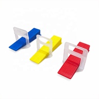 Vente en gros de cale de nivellement pour carrelage en PP réutilisable de 83 mm, antidérapante, à surface dentelée, pour l'installation de carrelage mural et au sol, sac de 100 pièces