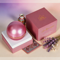 Boîtes rigides recyclables de luxe roses au design moderne et original pour l'emballage de crème pour le visage, présentoir en carton pour cosmétiques pour filles, lotion pour la peau