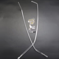 Pour Audi A6L C7 PA 2016-2018 : Bandes lumineuses LED pour phares de voiture, feux de jour DRL, Angel Eyes, puces lumineuses, éclairages, pièces de maintenance