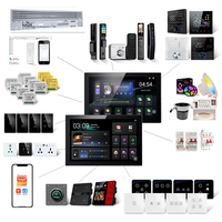 TuoAn Q10 Pro - Panneau de commande tactile à écran de 10,1 pouces avec musique d'ambiance à 2 zones, prend en charge la lecture de différentes musiques en ligne/local