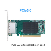 Carte de commutation MIwin PCIe 5.0 X16 vers 2*ASM, pièces informatiques OEM ODM, adaptateur de commutation externe, carte d'extension GPU, fabricant de cartes Ritimer