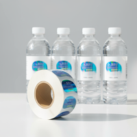 Étiquettes adhésives durables, imperméables et résistantes à l'huile en papier à nanobulles, impression couleur, pour boissons fonctionnelles et santé, personnalisables