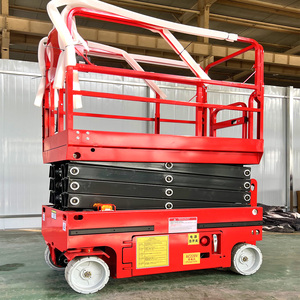 Ce ISO 4-18M địa hình gồ ghề tự hành theo dõi xe Scissor Lift di động thủy lực điện nâng giàn giáo nền tảng làm việc ATV - Product Image 5