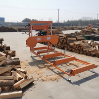 Scie à ruban forestière facile à utiliser pour le travail du bois