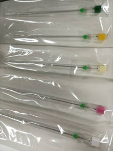 Wegwerp naald voor percutane aspiratie en biopsie met scherpe, afgeschuinde punt (Chiba-naald) onder CT- of echografiebegeleiding voor dierenartsen - Product Image 5