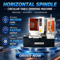 Machine de rectification de surface à table rotative MGP73 pour lames de scie, matériaux en cristal et en quartz
