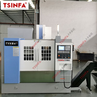 Fresadora CNC VMC640 de 3 Ejes de Alta Velocidad en Estado Nuevo, Centro de Mecanizado Vertical Automático, Sistema de Control GSK, BT40