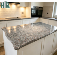Plan de travail de cuisine en granit G687 naturel poli sur mesure HD STONE pour table à manger et plans de travail de cuisine