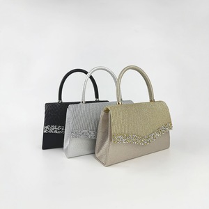 New Polyester Rhinestone Diamond-encrusted Evening Party Women's <b>Clutch</b> Bag Tanjing - Product Image 2