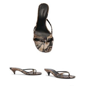 Sandali 2026 Estivi Nuovi Viola con <span class=keywords><strong>Tacco</strong></span> Alto Sottile Stile Francese, Cinturino Singolo in Vera Pelle, Tendenza Moda Outdoor per Donna - Product Image 5