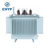 Transformador de distribución de núcleo de bobina sólida sumergida en aceite de 3 fases 400 50KVA 200KVA 6KV 6.3KV 11KV 440V para plantas de energía