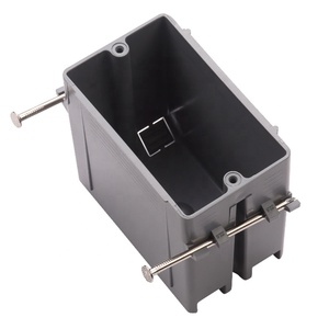 American UL Listed New Work 1-4 Gang PVC Plastic Junction Electrical Box