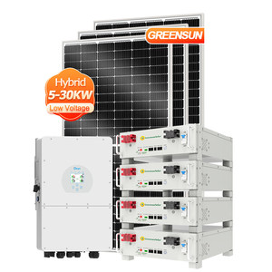 Paneles Solares con Batería y Sistema de Energía, 3kw 5kw 8kw 10kw 12kw, Kit de Precio para Casa, Sistema de Energía Solar GSM-5-20KW-HY GSM-5-20K - Product Image 3