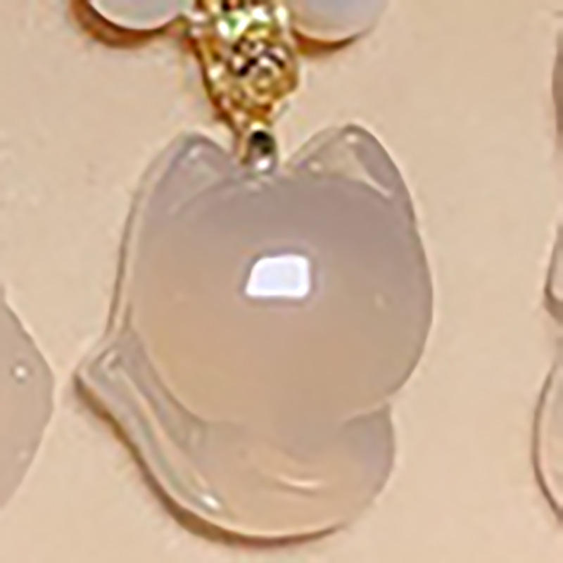 กล่องกำมะหยี่สำหรับสร้อยคอ พร้อมใบรับรอง (Fox: 45 ซม.)