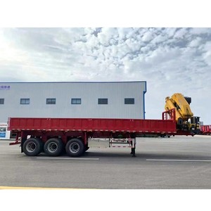 Semirremolque con Grúa Hidráulica Capacidad de Carga de 10-20 Toneladas |   Solución Robusta y Multiusos para Transporte Pesado - Product Image 6