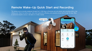 2K High-Definition 4G Full Netcom Op Zonne-Energie Ingebouwde Oplaadbare Batterij 4G Kleurencamera Op Zonne-Energie Bg55 - Product Image 5