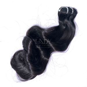 ผมต่อจากผมมนุษย์ผมหยิกสีดำธรรมชาติผมเป็นลอน - Product Image 5