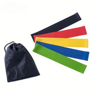 Bandes de résistance personnalisées pour la remise en forme à domicile, bandes d'exercice élastiques pour les étirements et les entraînements de musculation - Product Image 3