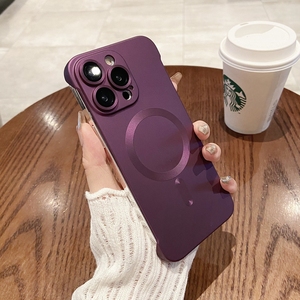 Chất lượng tốt ống kính từ phim không biên giới vỏ điện thoại trường Hợp thời trang siêu mỏng nhiệt tỏa điện thoại bìa cho iPhone 16 15 14 - Product Image 3