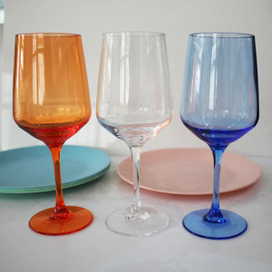 Bicchieri da <span class=keywords><strong>vino</strong></span> <span class=keywords><strong>in</strong></span> <span class=keywords><strong>plastica</strong></span> da Picnic riutilizzabili da 14 once bicchieri da Champagne <span class=keywords><strong>in</strong></span> <span class=keywords><strong>plastica</strong></span> bicchieri da Cocktail colorati infrangibili - Product Image 4
