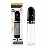Automatische Elektrische Penispumpe Männlicher Vakuum-Saugmassager Verzögerung Vergrößerung LED-Anzeige Masturbation Erwachsenen-Sexspielzeug für Männer