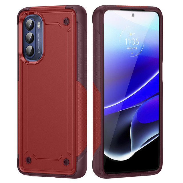 Premium 2 in 1 TPU PC Combo Shockproof Custom Armor Phone Cover for Moto G Stylus 5g 2022 2025 Mobile Protective Phone Case