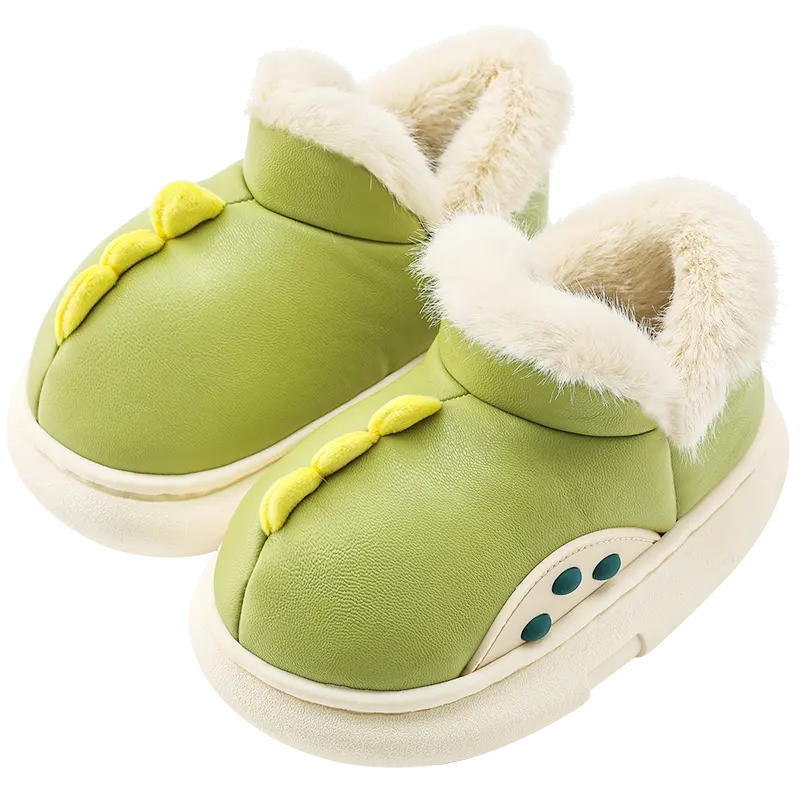 Allegro Mario ciabatte bambini ragazzi ragazze scarpe di cotone invernali casa del bambino scarpe comode per bambini pantofole calde