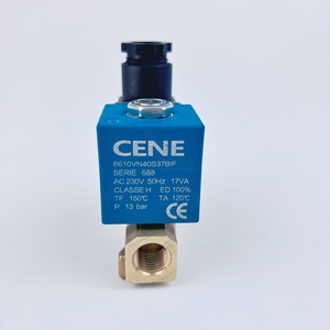 Válvula Solenoide CENE 6610VN40S37BIF G1/4 Normalmente Cerrada para Máquinas de Café - Product Image 1