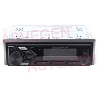 Autoradio universel Lecteur stéréo Radio FM Appel téléphonique BT App Lecteur MP3 de voiture Amovible pour toutes les voitures