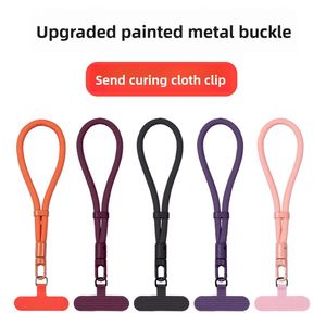 X926 Universal Fashionable <b>Polyester</b> Mobile Phone <b>Lanyard</b> Short Wristlet Keychain Rope With Phone Tether Patch for Cell Phone Us - Product Image 3