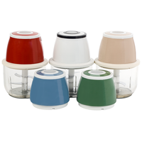 Mini hachoir sans fil 300 ml à piles pour cuisine domestique, faible bruit et fonctionnement sûr