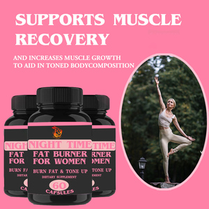 High Quality Appetite Suppressant Promote Energy Function Night Time Fat Burner Capsule for Women Vitamin D White Kidney Bean - Product Image 2