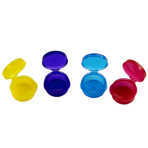 Avantis Flip Top Lid 3G Embalaje cosmético 3G 5G 10G Envase cosmético de plástico para transparente Mini caja de almacenamiento portátil para crema facial - Product Image 2