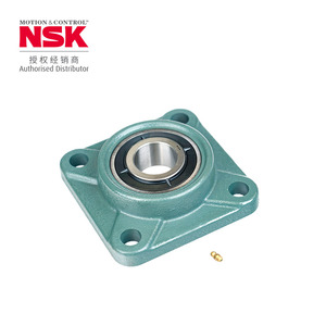 NSK Pillow Block Bearing UKF 50 Mm Bore Cast <b>Iron</b> Housing For Manufacturing Plant - Product Image 1