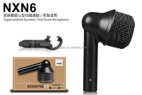 Kit de microphones de batterie haut de gamme NXN6 OEM/ODM en gros, microphones à son stable avec pinces pour performances live de groupe
