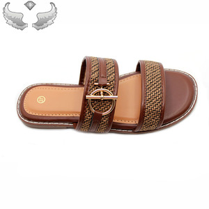 <span class=keywords><strong>Ciabatte</strong></span> Casual da Donna, Sandali, Pantofole da Spiaggia alla Moda in Maglia - Product Image 4