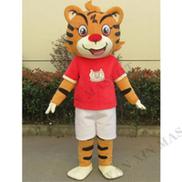 Disfraz de Mascota de gato Tigre inflable de anime elegante personalizado para actividades de ceremonia de promoción disfraz de Mascota de Carnaval personalizado
