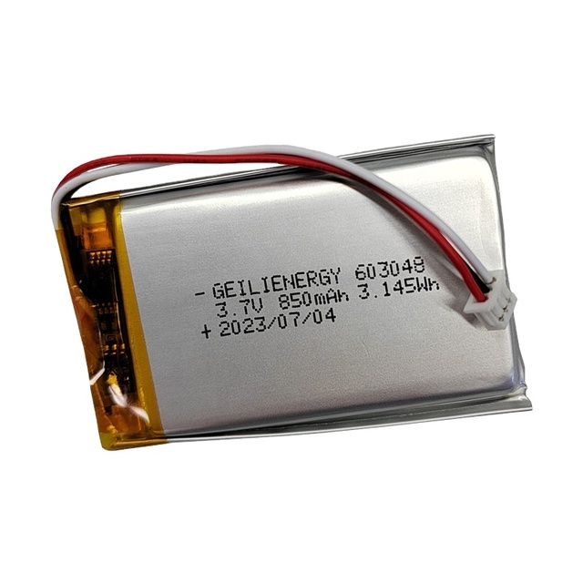 3.7v Lipo Battery 850mah OEM Rechargeable Lithium Ion Batteries