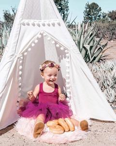 Nouvelle <span class=keywords><strong>tente</strong></span> tipi pour enfants <span class=keywords><strong>tente</strong></span> jouet pliable <span class=keywords><strong>de</strong></span> style <span class=keywords><strong>princesse</strong></span> pour intérieur et extérieur pour le camping et le jeu - Product Image 5