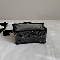 Sac bandoulière mignon et tendance pour filles, motif étoile scintillante, petit sac à main Kawaii pour téléphone portable